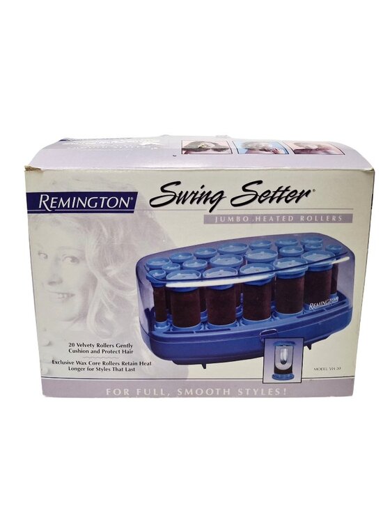 Remington Swing Setter Jumbo Heated Rollers Model VH-20 With Clips & Instruction main image 5